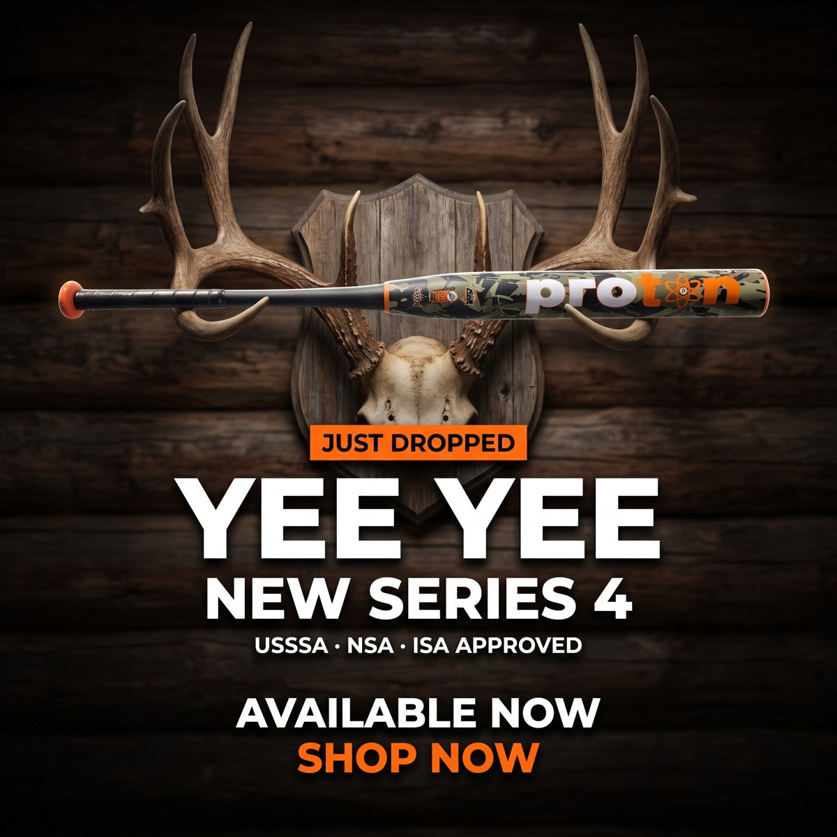 The Series 4 Yee Yee: Proton's Camo Slow-Pitch Bat