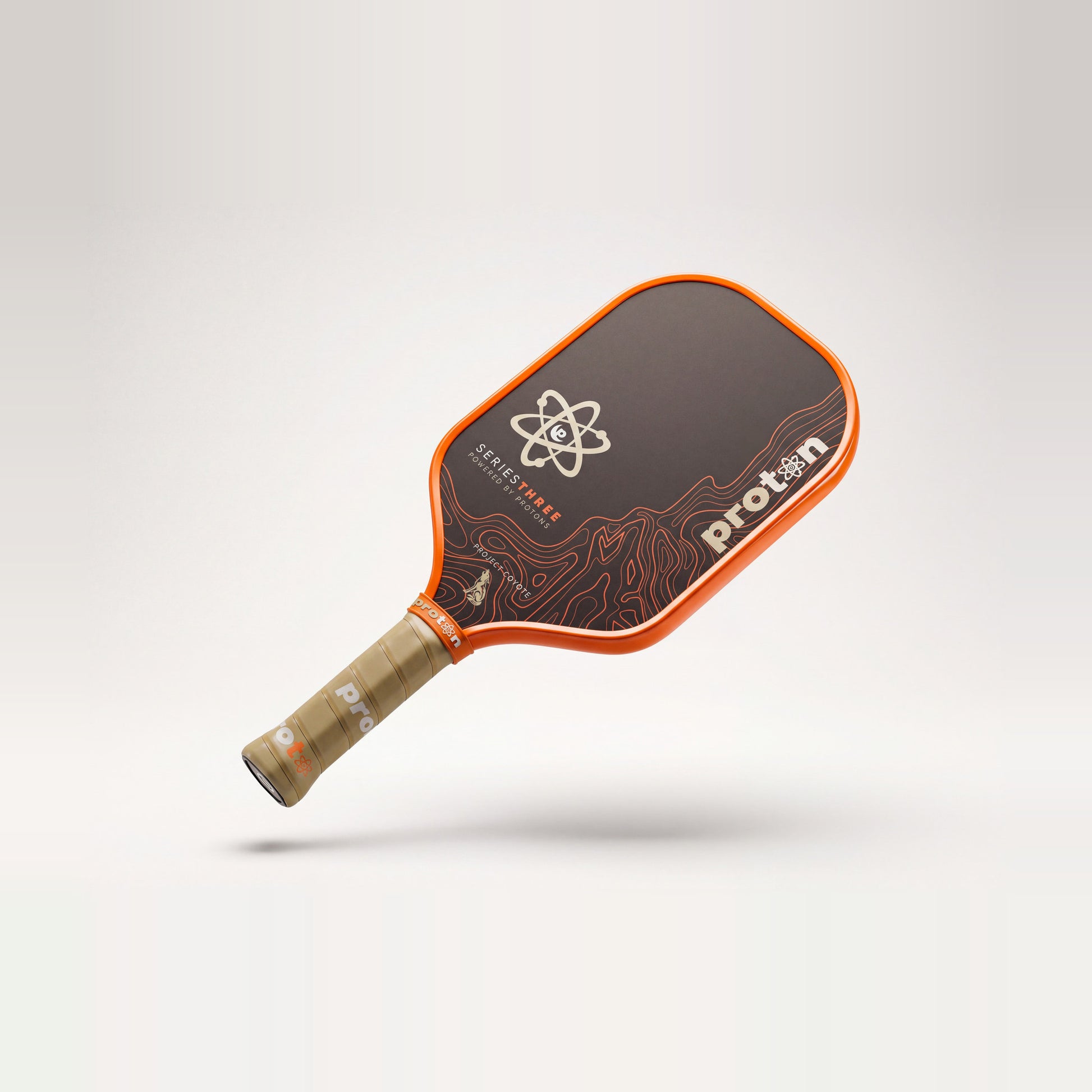 Proton Project Coyote paddle — angled three-quarter view of the front face