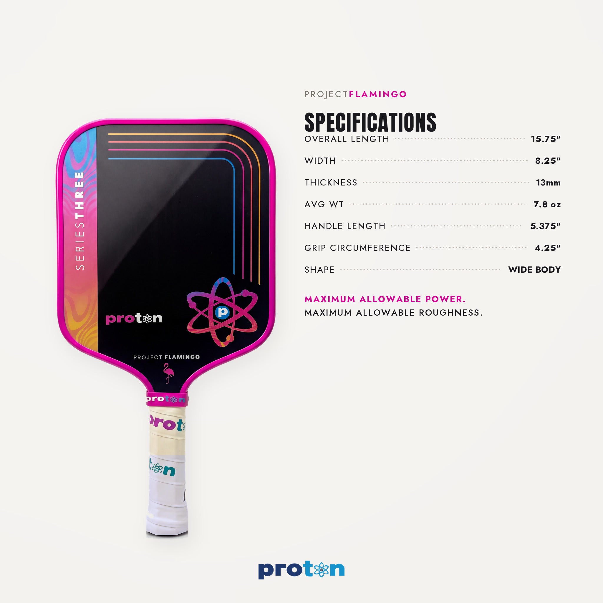Project Flamingo Wide Body 13MM – Proton Sports