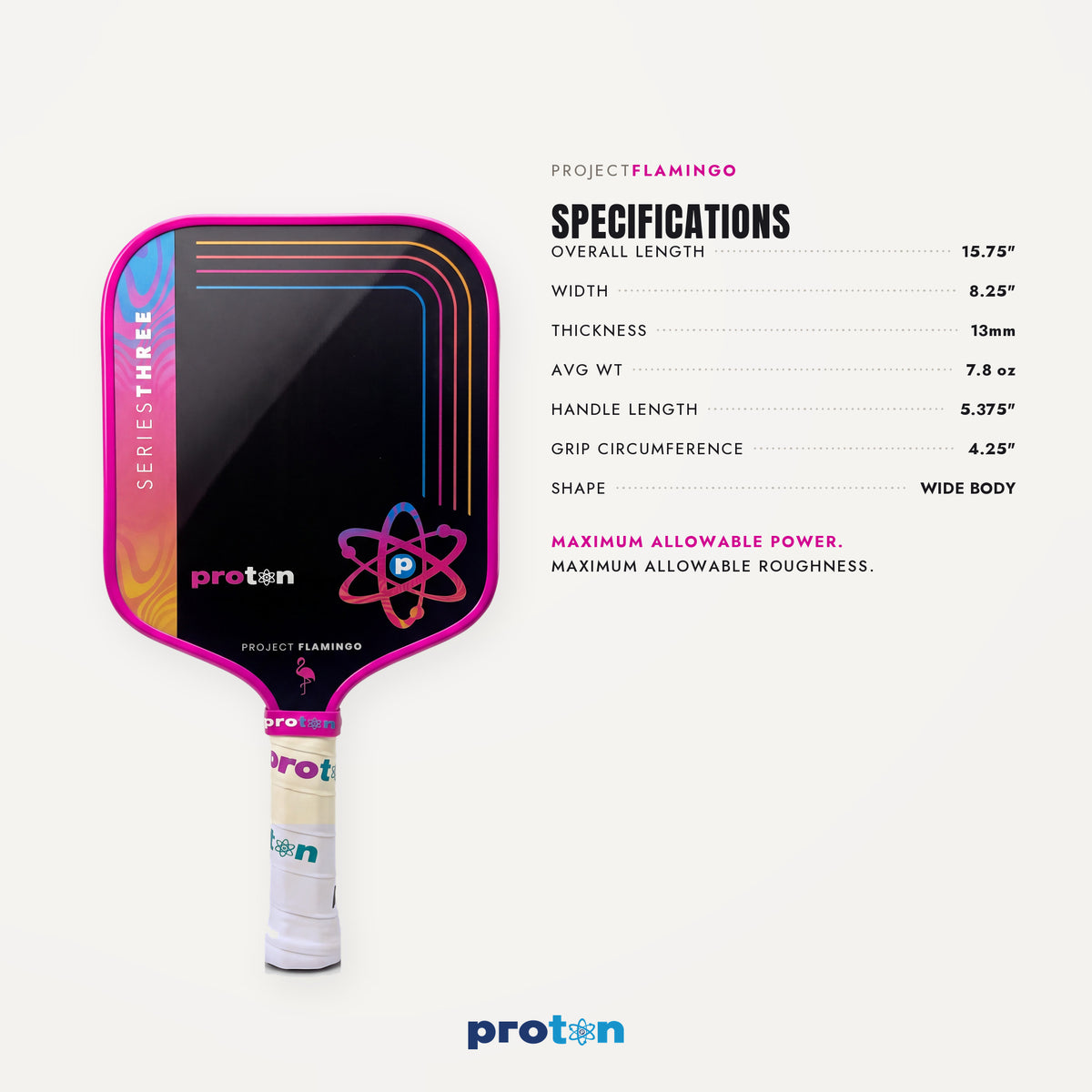 Project Flamingo Wide Body 13MM full specifications