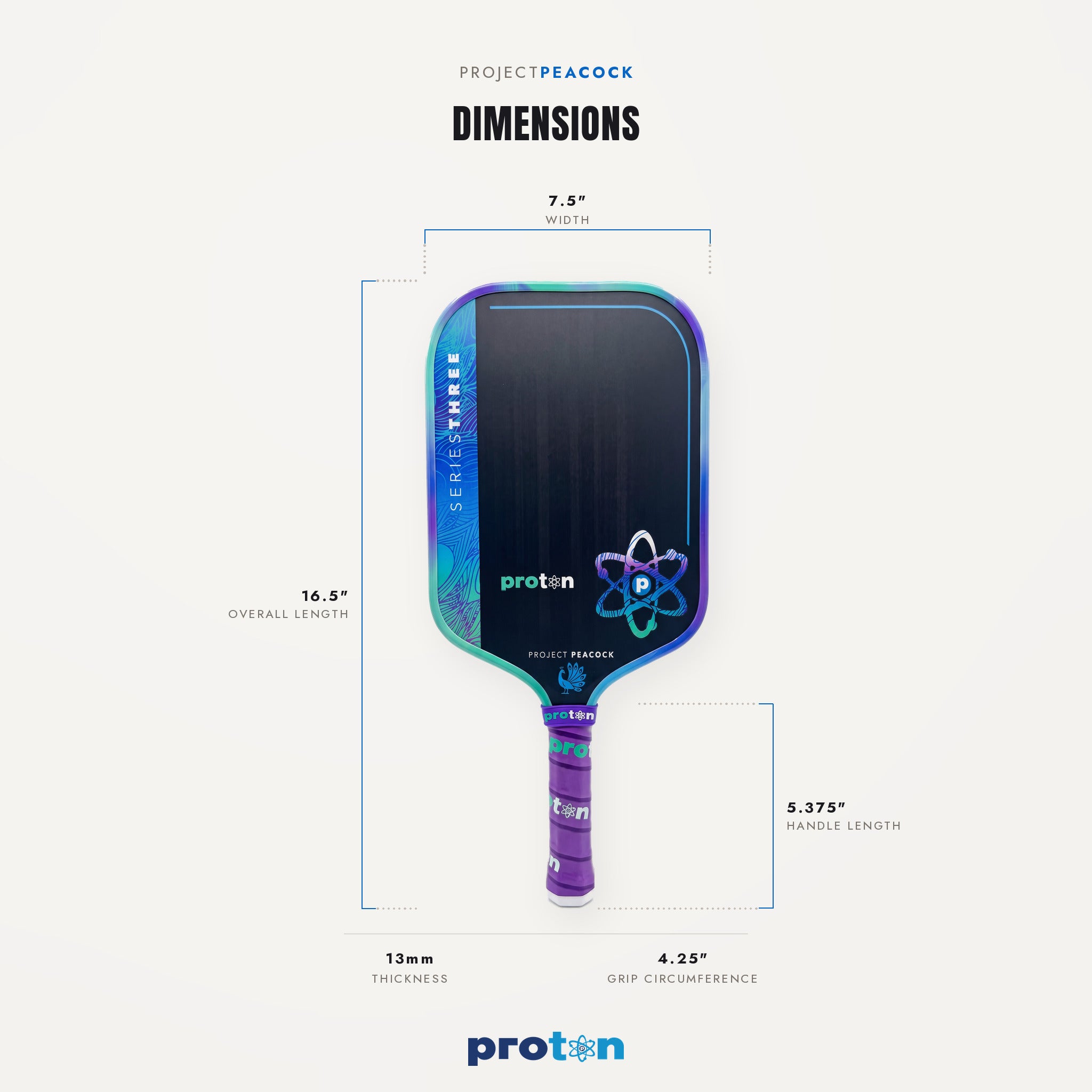 Project Peacock Elongated 13MM – Proton Sports