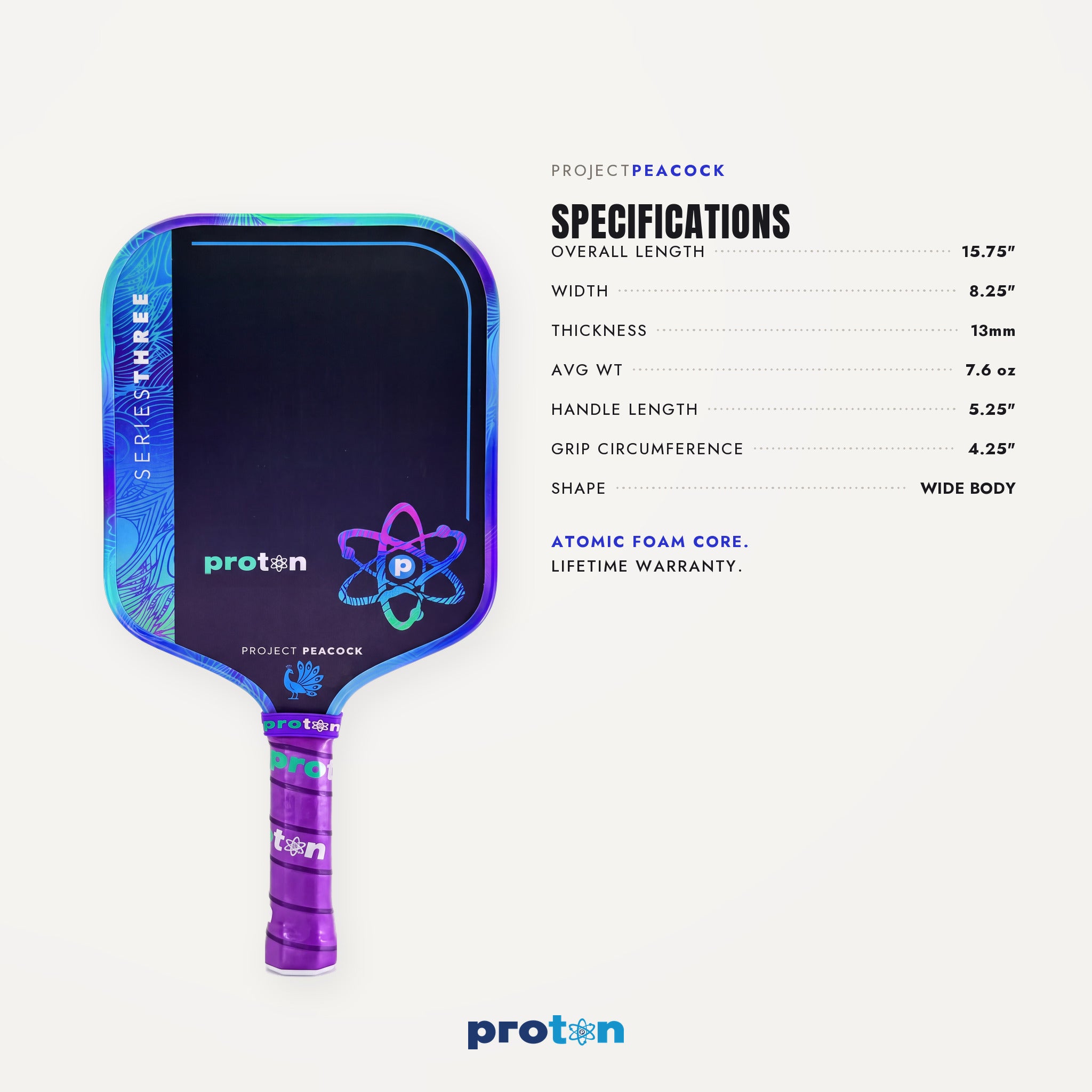 Project Peacock Wide Body 13MM – Proton Sports