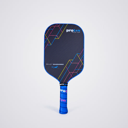 Series Four Project Roadrunner pickleball paddle, front face
