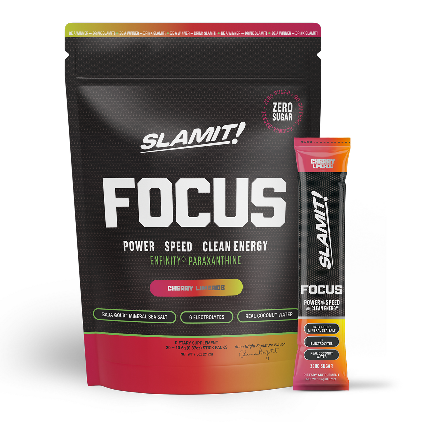 SLAMIT FOCUS - ANNA BRIGHT CHERRY LIMEADE