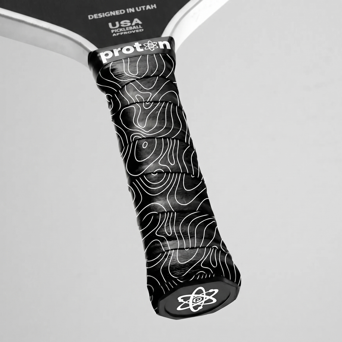 Black/White Topo Pattern - Custom Grips