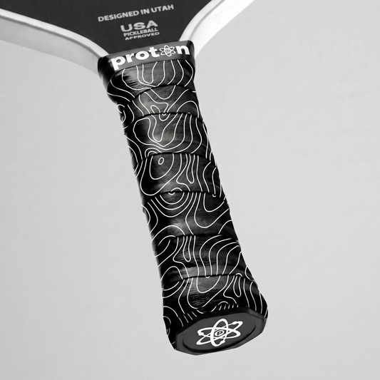 Black/White Topo Pattern - Custom Grips