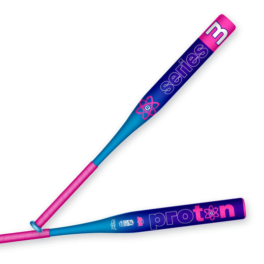 Proton Series Three Neon one-piece slowpitch softball bat - USSSA, ISA, NSA
