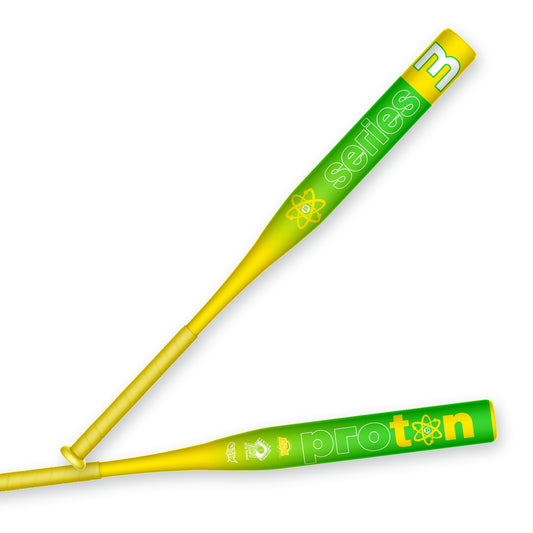 Proton SERIES THREE NEON One-Piece slowpitch softball bat - SSUSA, NSA, ISA