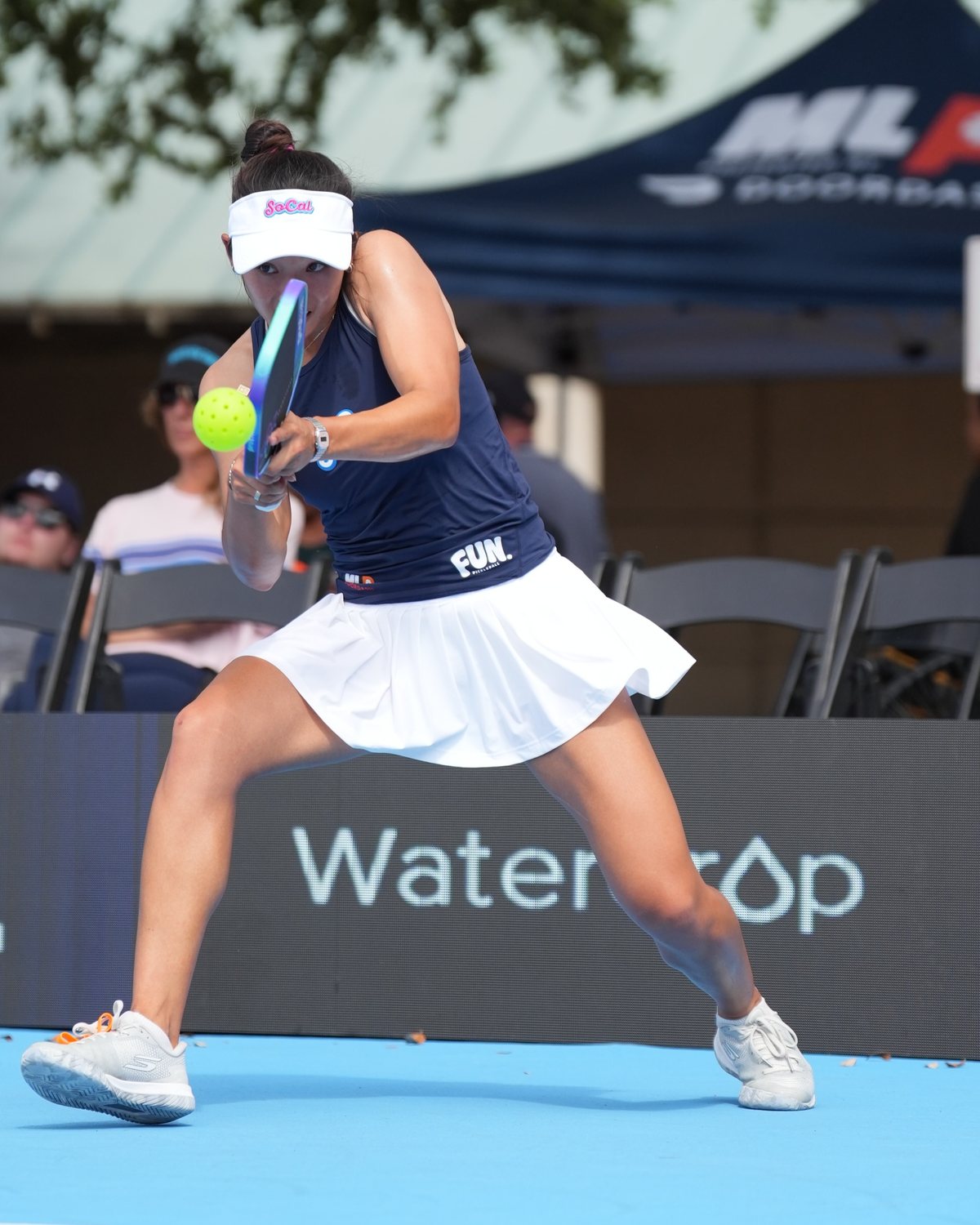 Naomi Nguyen playing Proton